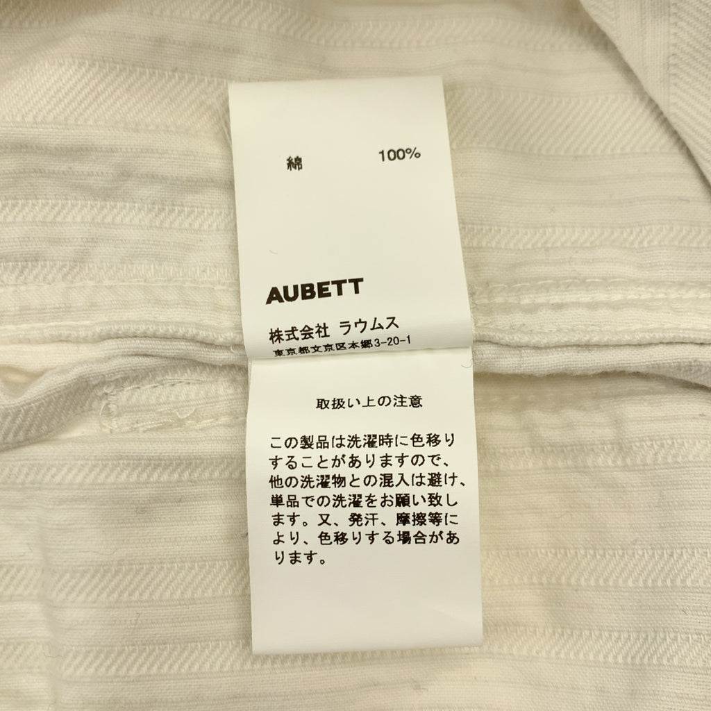 AUBETT | 隨機燈芯絨休閒褲 | M碼 | 白色 | 男士