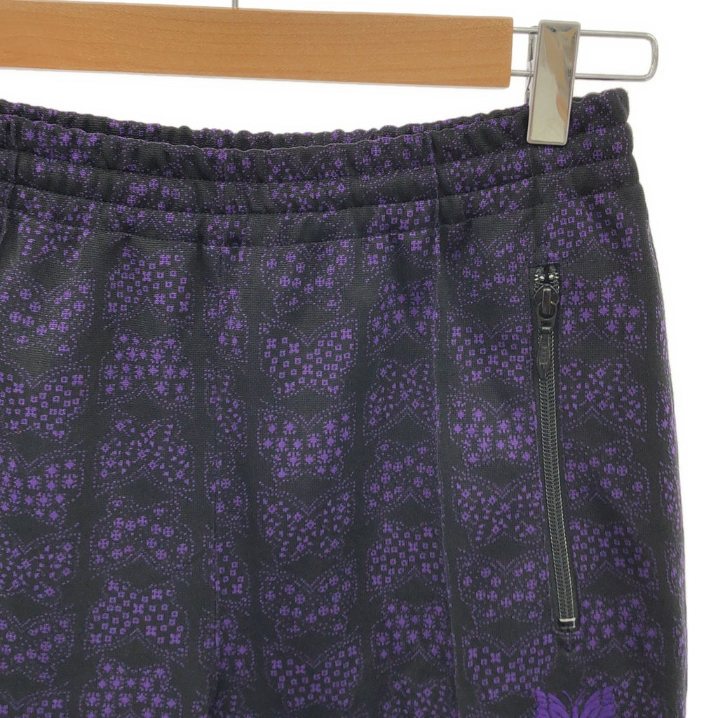 [狀況良好] 針 |運動褲 - Poly Jq。 / 全身提花 Papillon 抽繩運動褲 | XS |紫色 |男士