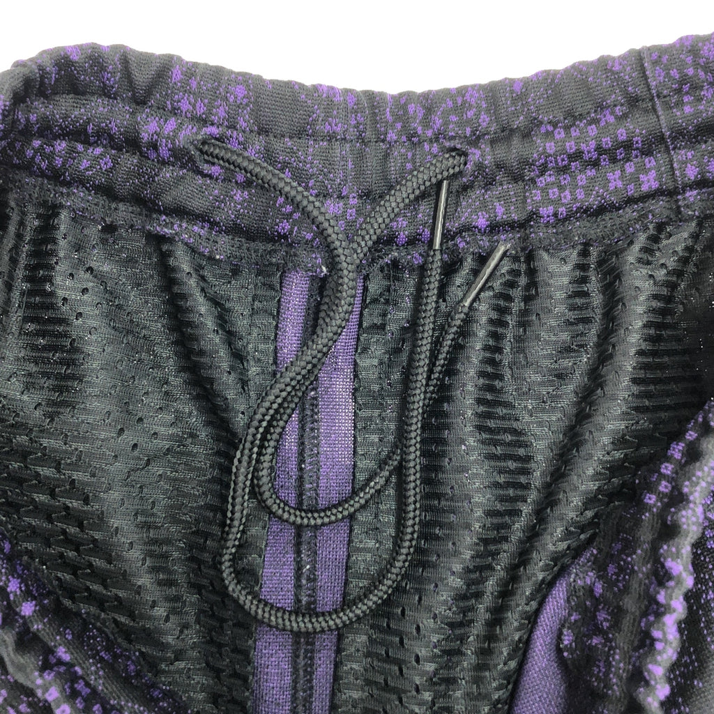 [狀況良好] 針 |運動褲 - Poly Jq。 / 全身提花 Papillon 抽繩運動褲 | XS |紫色 |男士