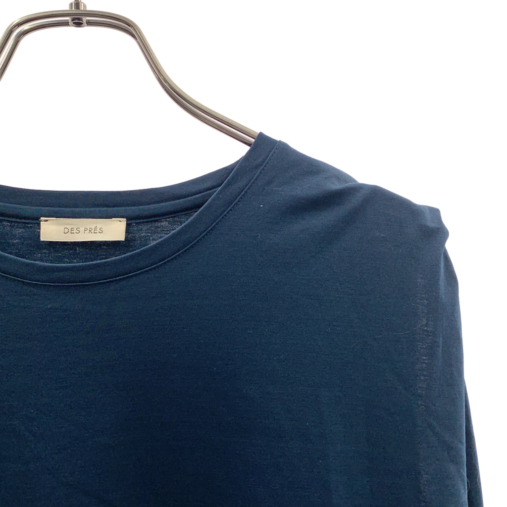 DES PRES / デプレ | コンパクトコットンスムースジャージー ノースリーブロングワンピース | 36 | レディース