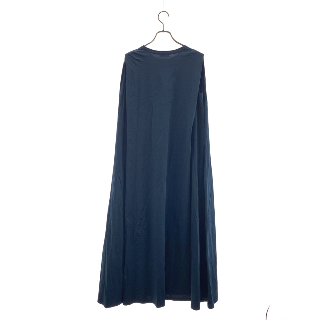 DES PRES / デプレ | コンパクトコットンスムースジャージー ノースリーブロングワンピース | 36 | レディース