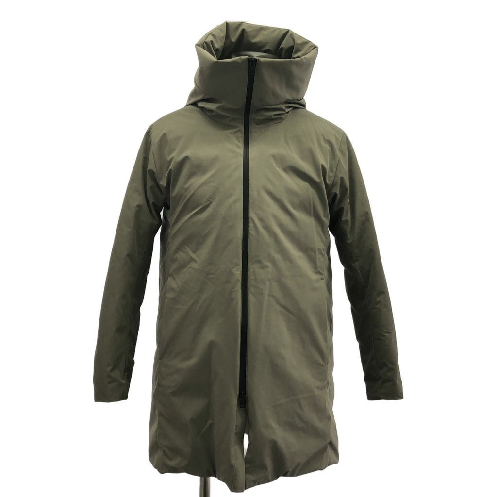ATTACHMENT / アタッチメント | 2022AW | 3Layer Light Taffeta Down Coat 3レイヤー ライトタフタ ダウン コート | 2 | カーキグレー | メンズ