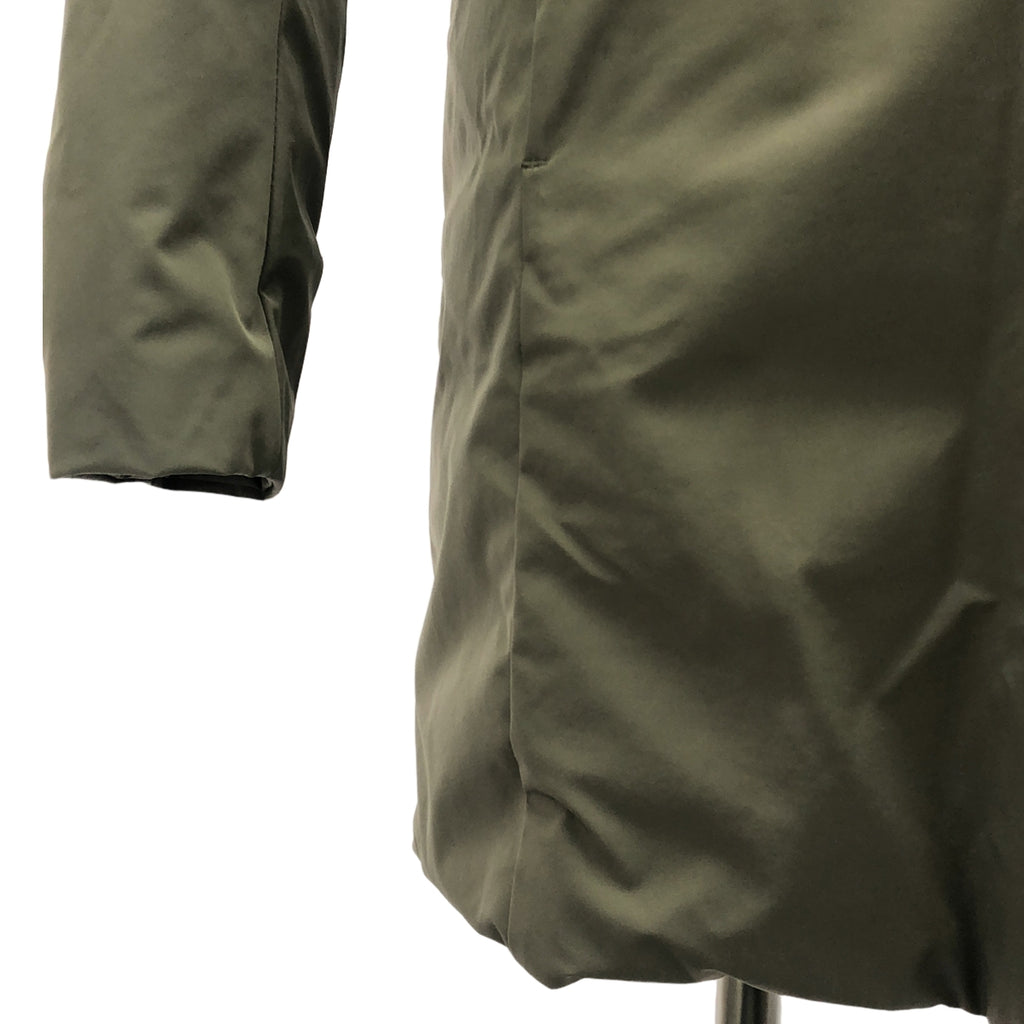 ATTACHMENT / アタッチメント | 2022AW | 3Layer Light Taffeta Down Coat 3レイヤー ライトタフタ ダウン コート | 2 | カーキグレー | メンズ