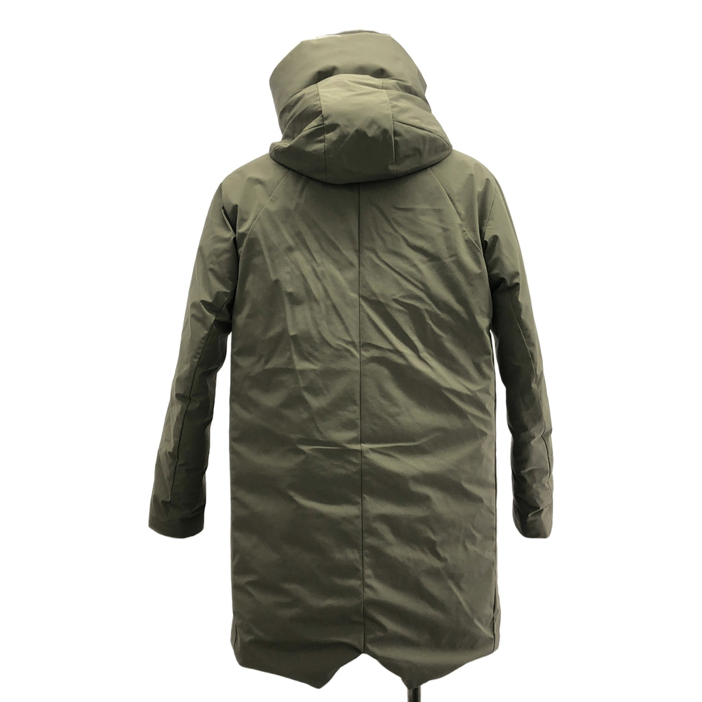 ATTACHMENT / アタッチメント | 2022AW | 3Layer Light Taffeta Down Coat 3レイヤー ライトタフタ ダウン コート | 2 | カーキグレー | メンズ