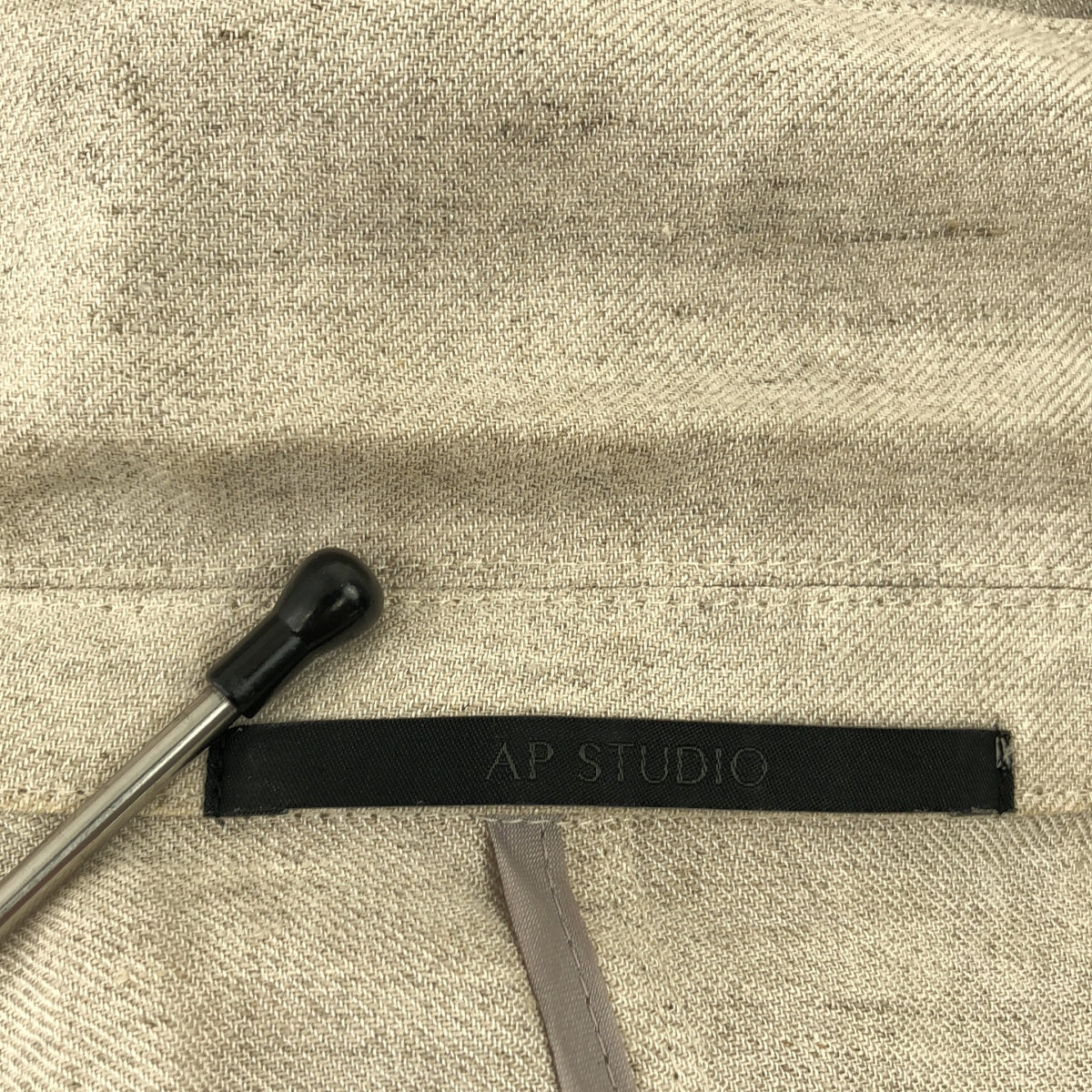 AP STUDIO / エーピーストゥディオ | 2024SS | リネンミックス ライトジャケット | 36 | ベージュ | レディース