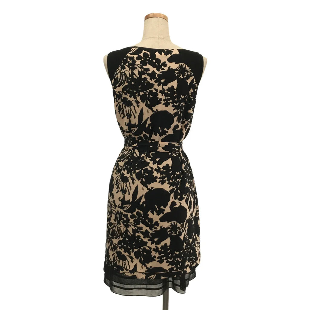 DIANE VON FURSTENBERG / ダイアンフォンファステンバーグ | ALRIC シルク 総柄 ノースリーブワンピース | 2 | レディース