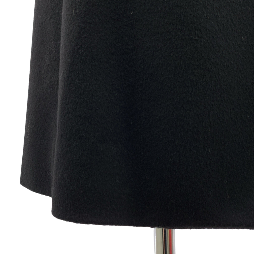 INED / イネド | ウール ベルテッド シングル コート / 総裏地 | 9 | ブラック | レディース