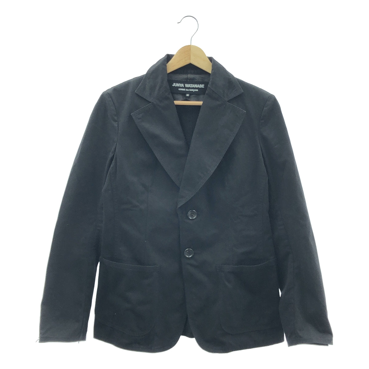 JUNYA WATANABE COMME des GARCONS / ジュンヤワタナベ | 2005SS / AD2004 | ツイルコットン 2B テーラードジャケット | M | レディース