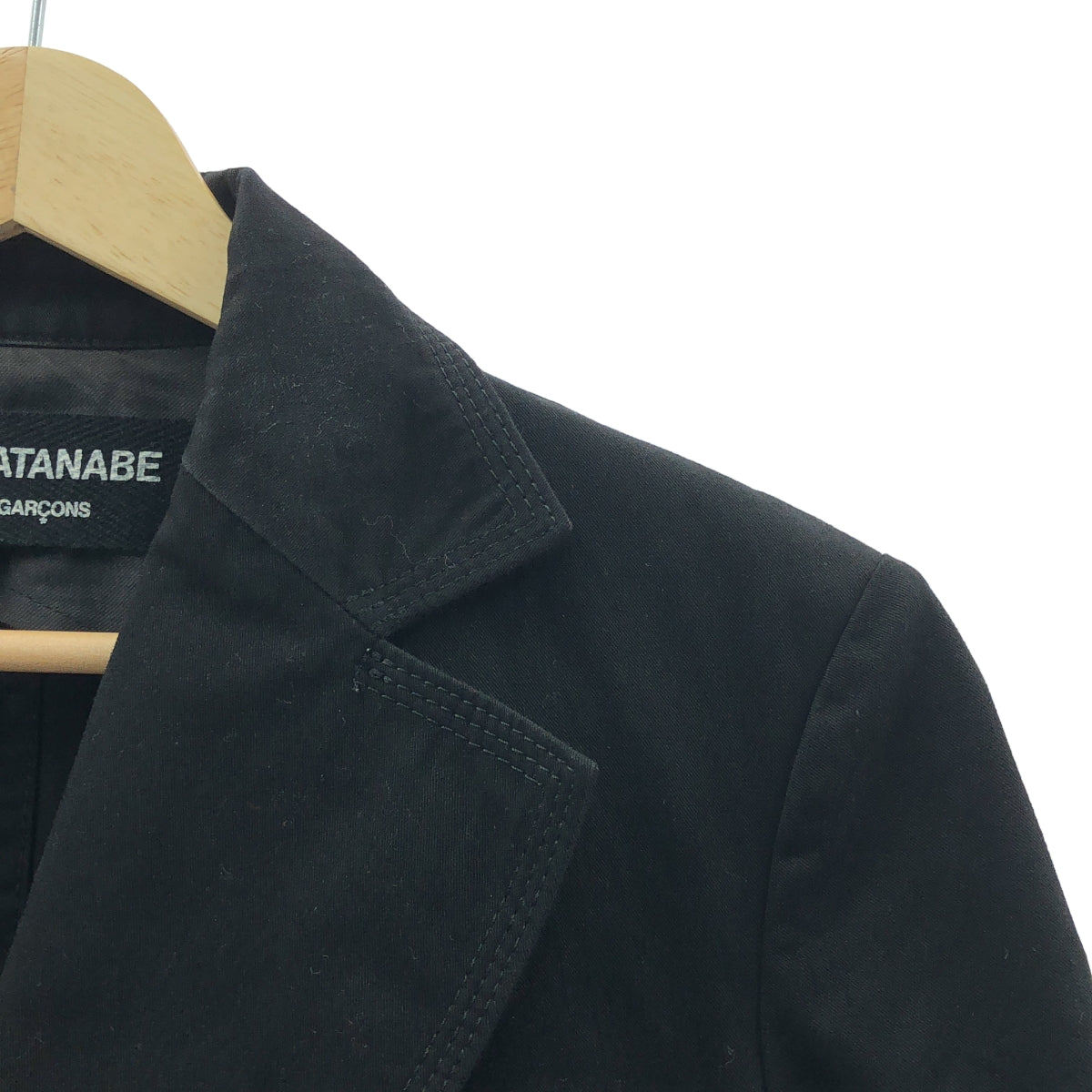 JUNYA WATANABE COMME des GARCONS / ジュンヤワタナベ | 2005SS / AD2004 | ツイルコットン 2B テーラードジャケット | M | レディース