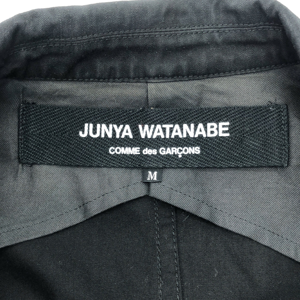 JUNYA WATANABE COMME des GARCONS / ジュンヤワタナベ | 2005SS / AD2004 | ツイルコットン 2B テーラードジャケット | M | レディース