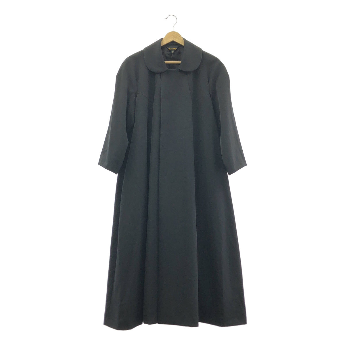 COMME des GARCONS / コムデギャルソン | 2021SS | 丸襟 フック式 シングル オーバー コート | S | レディース