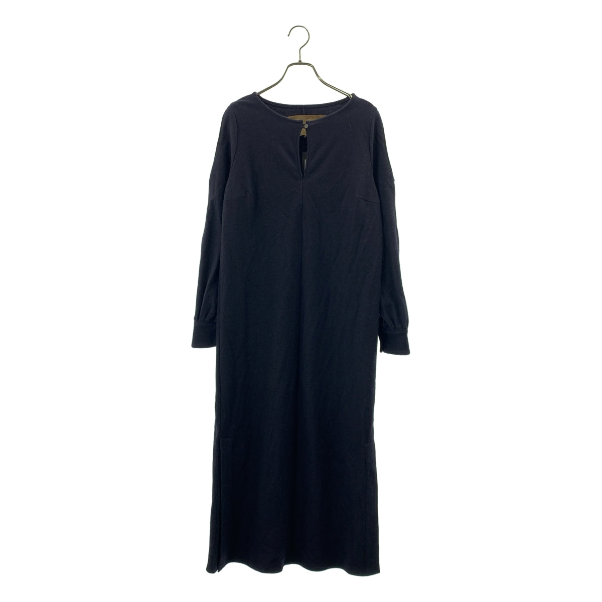 Room no.8 / ルームエイト | MELTON OPEN-SLEEVE ONE-PIECE ウール プルオーバーワンピース | 2 | レディース
