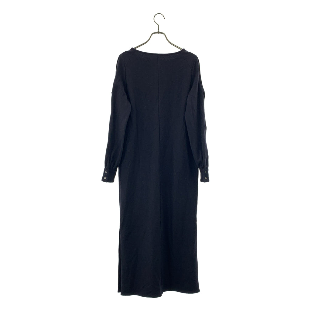 Room no.8 / ルームエイト | MELTON OPEN-SLEEVE ONE-PIECE ウール プルオーバーワンピース | 2 | レディース