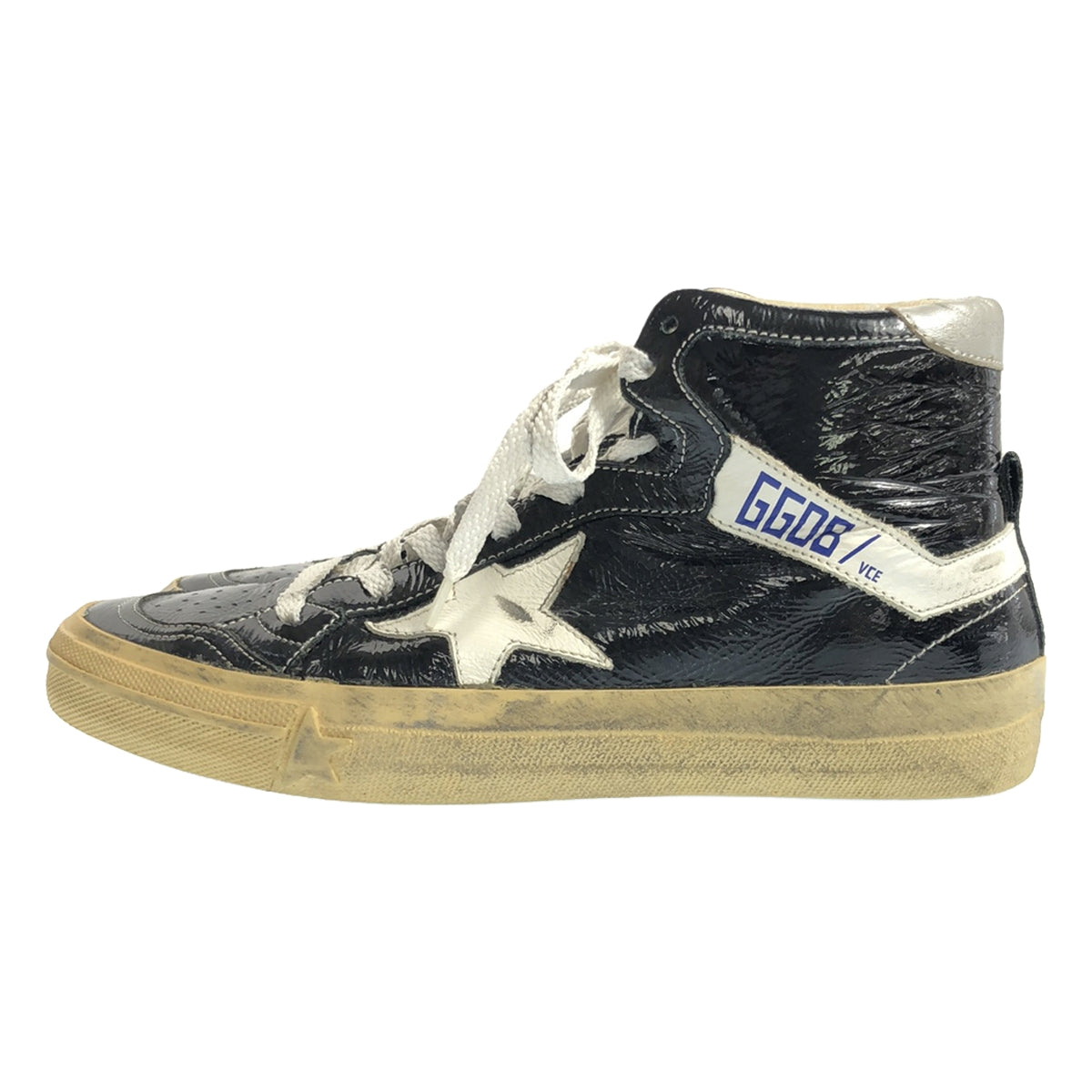 GOLDEN GOOSE / ゴールデングース | 2.12 メタリック レザー ハイカットスニーカー | 37 | レディース – KLD