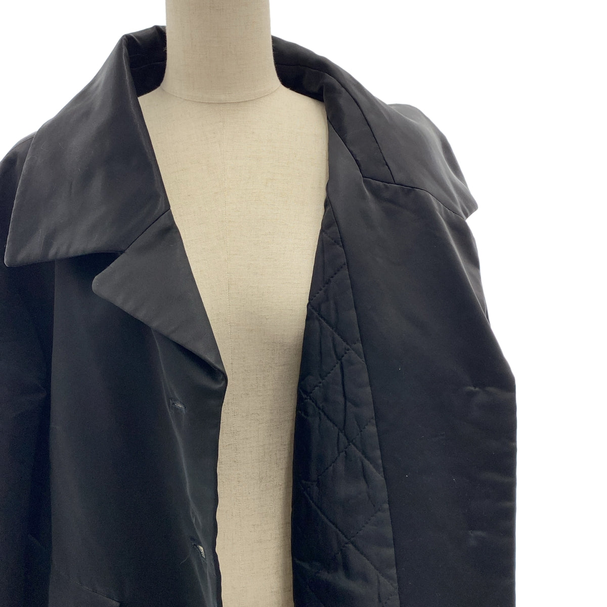 DRIES VAN NOTEN / ドリスヴァンノッテン | キルティング裏地 ワイド ジャケット | S | レディース