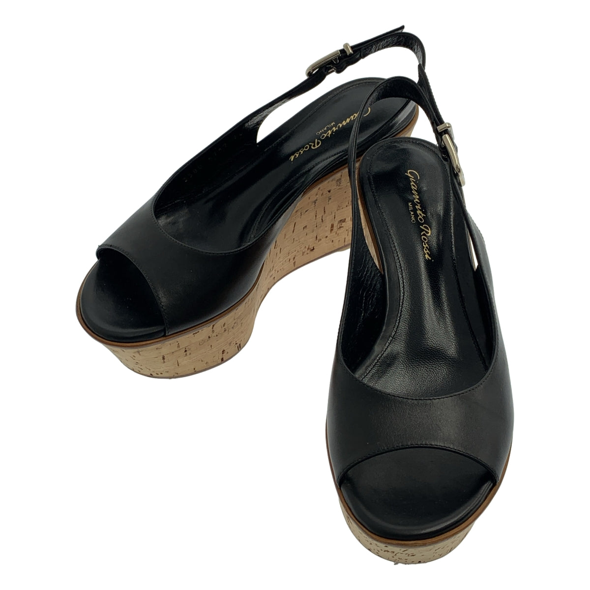 Gianvito Rossi / ジャンヴィトロッシ | ストラップ オープントゥ サンダル | 36 | レディース