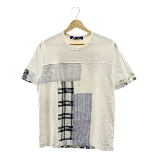 JUNYAWATANABE COMMEdesGARCONS MAN / ジュンヤワタナベマン | 2020SS | パッチワーク クルーネック Tシャツ カットソー | S | メンズ