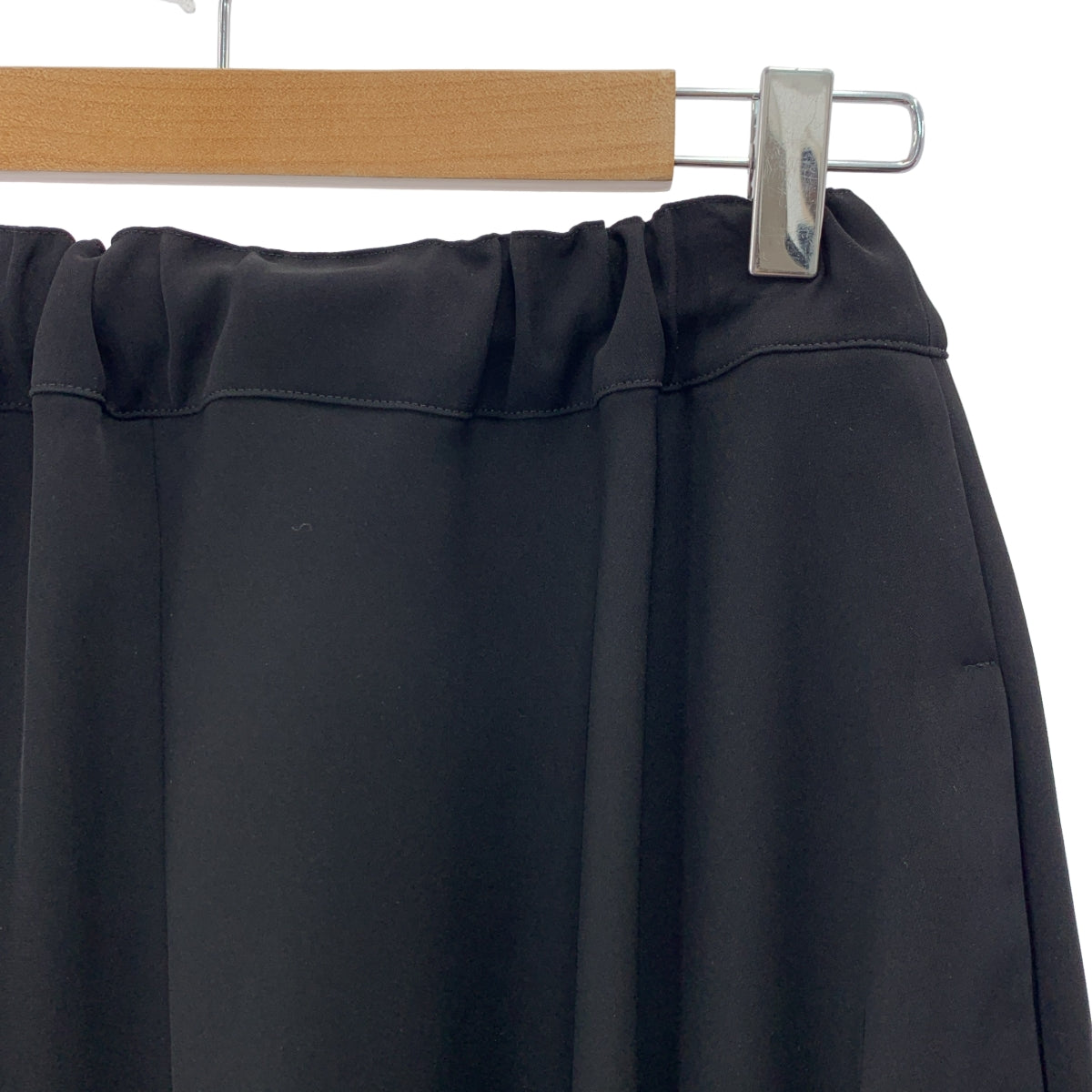 LIMI feu / 리미푸 | 폴리에스테르 사루엘 이지 팬츠 | 2 | 블랙 | 여성