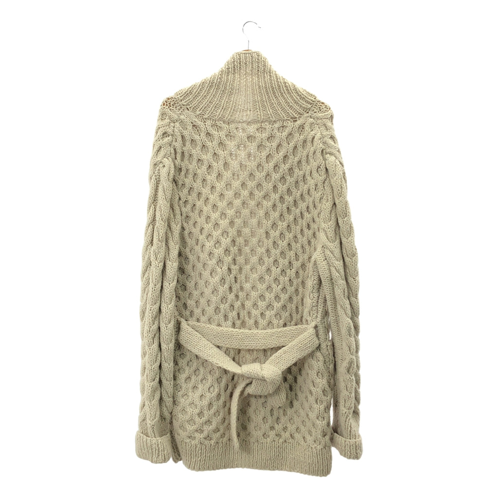 Maison Martin Margiela | 2009 秋冬系列 | 1969 復刻版絞花針織開襟衫 | 男款 | 小號