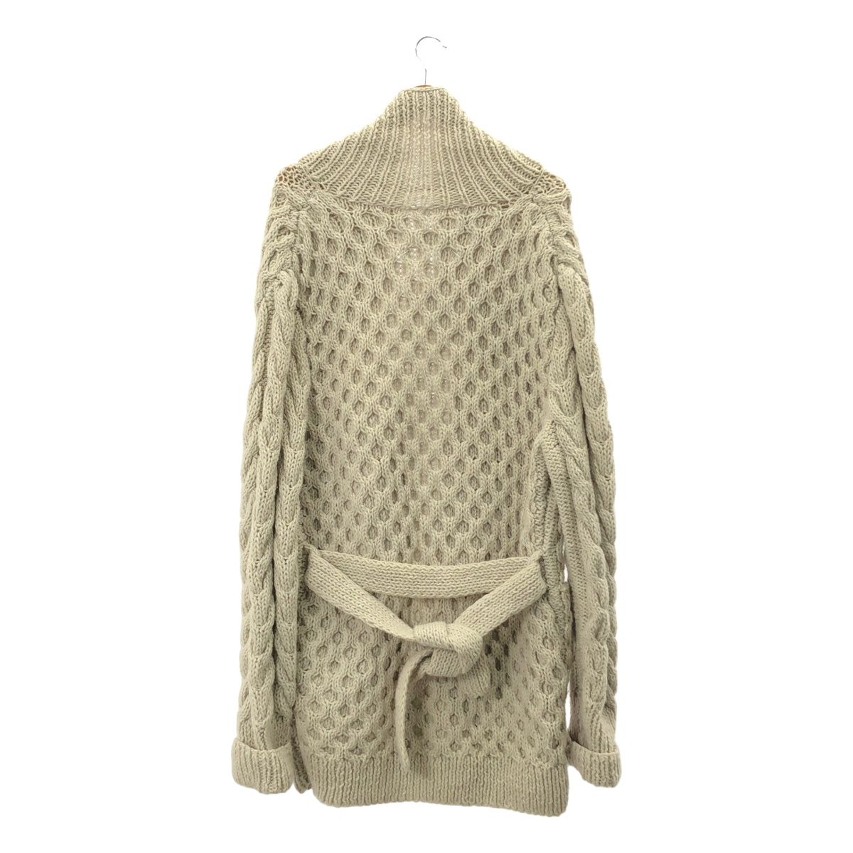 Maison Martin Margiela | 2009 秋冬系列 | 1969 復刻版絞花針織開襟衫 | 男款 | 小號