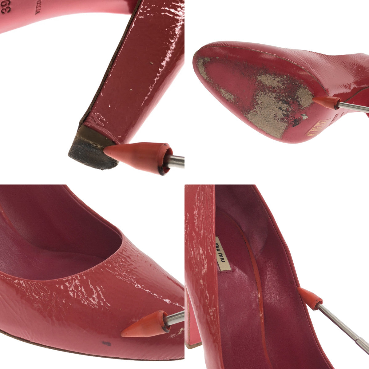 miu miu / Miu Miu | Patent leather heel pumps | 39 | Women's