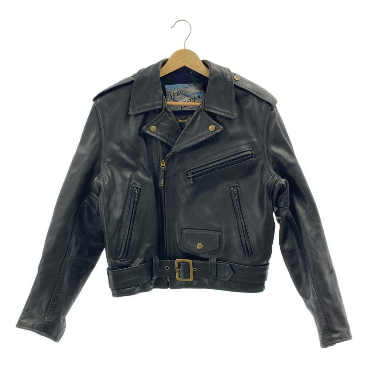 美品】 AEROLEATHER / エアロレザー | 1990s | Genuine Front Quarter