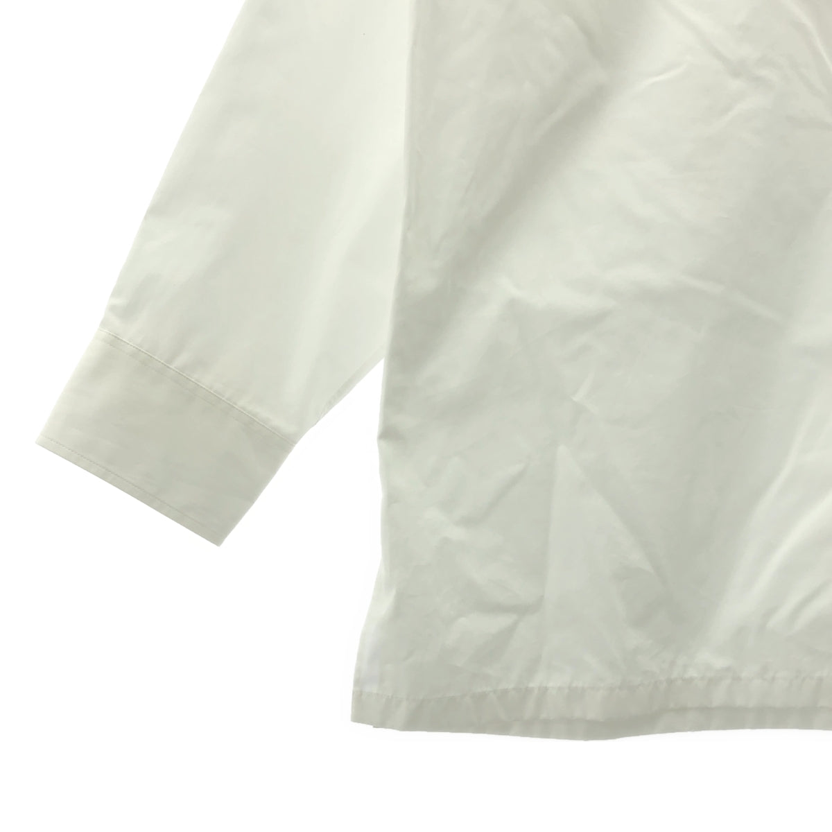 Graphpaper / グラフペーパー | 2024SS | High Count Regular Collar Shirt ハイカウント レギュラーカラー シャツ | F | ホワイト | メンズ