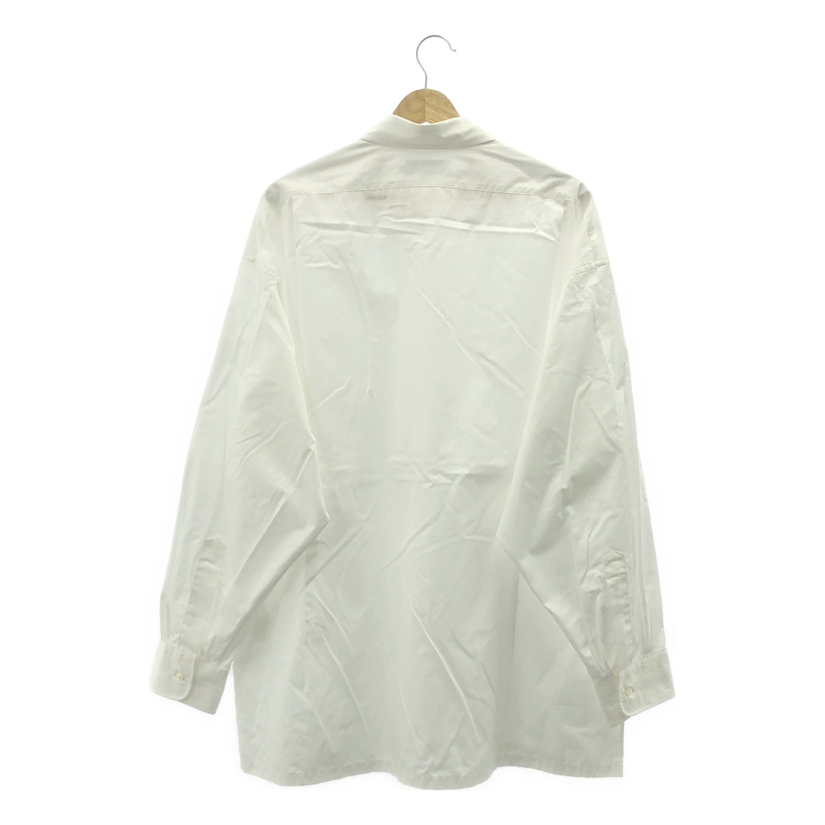 Graphpaper / グラフペーパー | 2024SS | High Count Regular Collar Shirt ハイカウント レギュラーカラー シャツ | F | ホワイト | メンズ