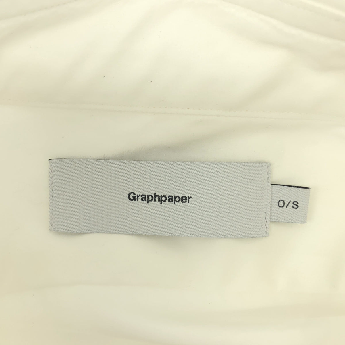 Graphpaper / グラフペーパー | 2024SS | High Count Regular Collar Shirt ハイカウント レギュラーカラー シャツ | F | ホワイト | メンズ