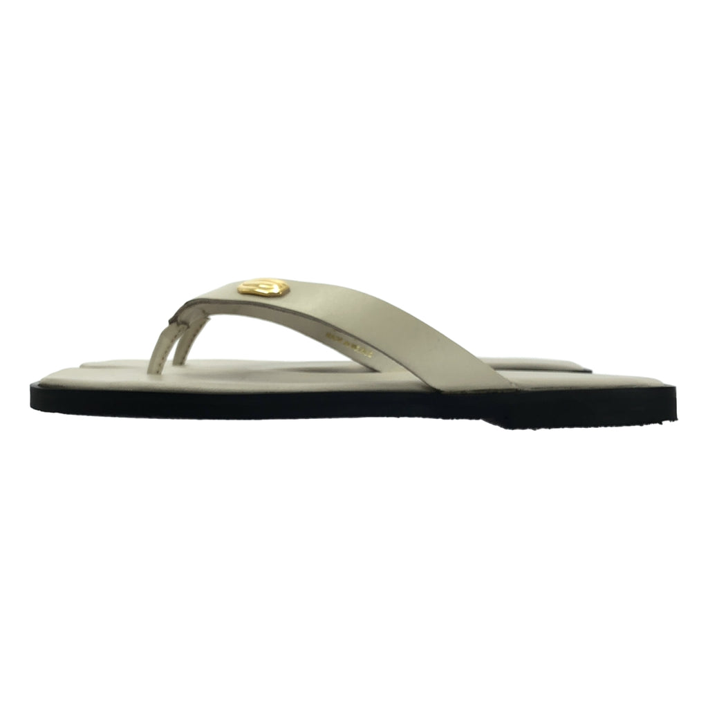 【美品】  Deuxieme Classe / ドゥーズィエムクラス | 2025SS | 【 CAMINANDO / カミナンド 】TONGS SANDAL / レザー トグル サンダル | 7 | ナチュラル系 | レディース