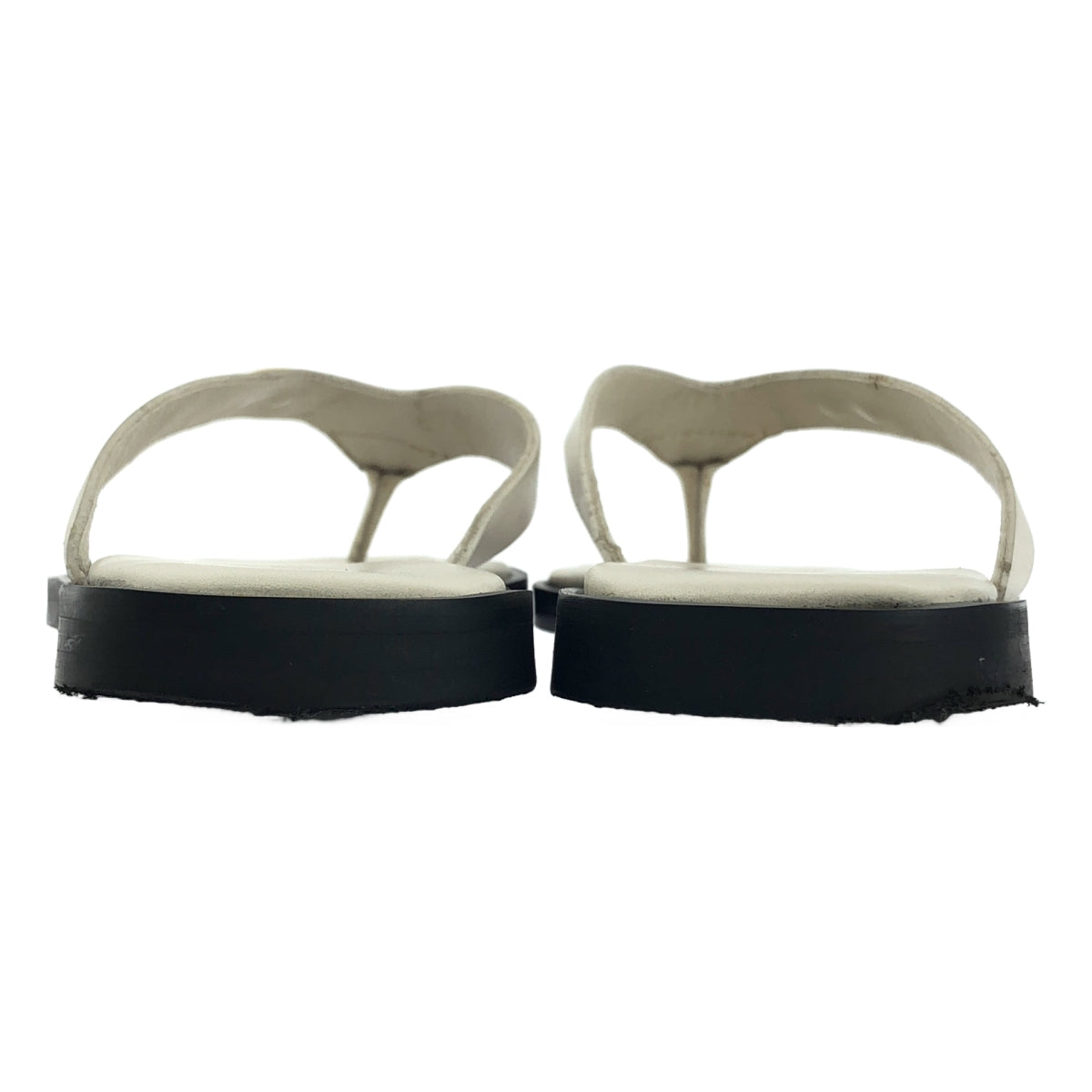 【美品】  Deuxieme Classe / ドゥーズィエムクラス | 2025SS | 【 CAMINANDO / カミナンド 】TONGS SANDAL / レザー トグル サンダル | 7 | ナチュラル系 | レディース