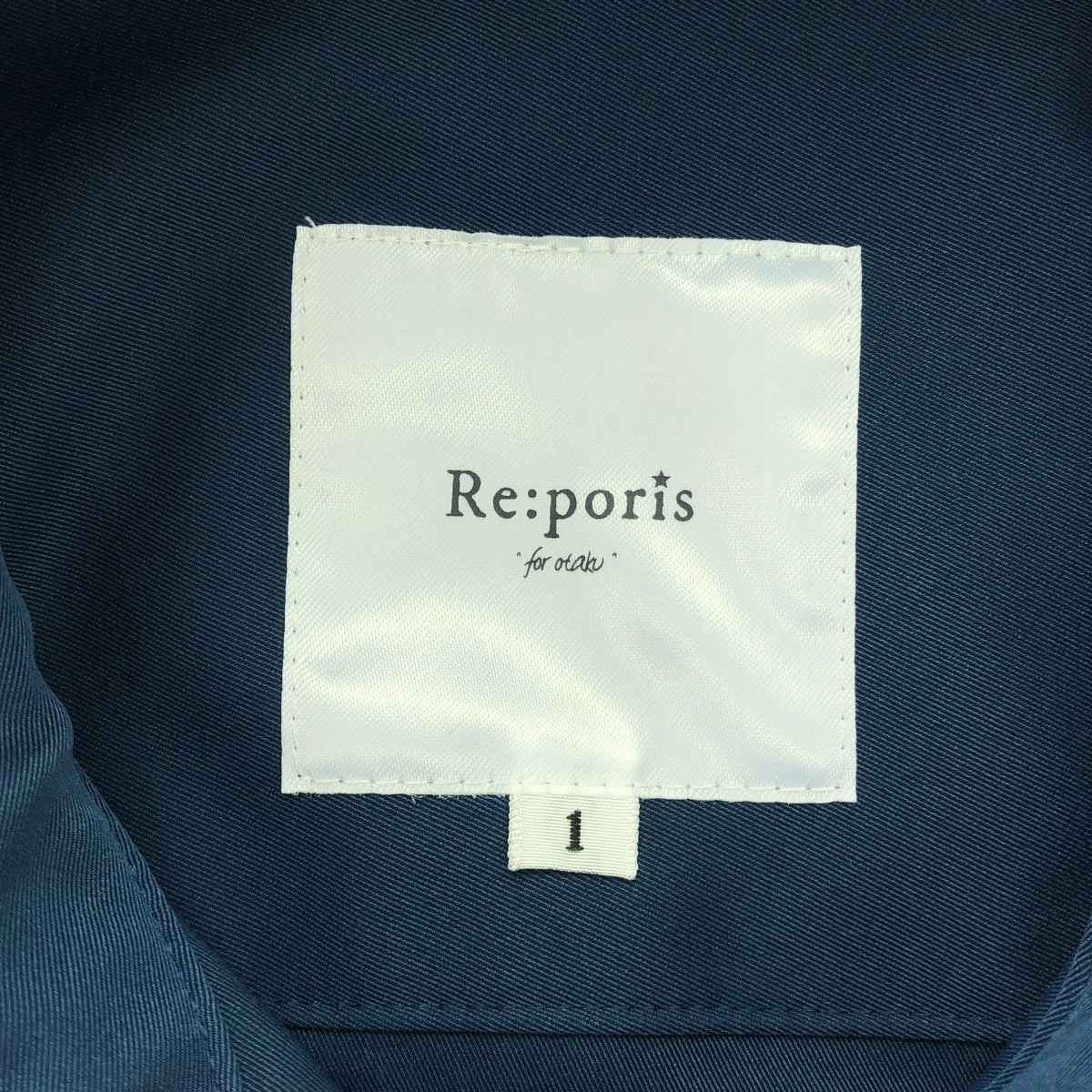 Re:poris / Re:poris | 戰鬥服連身衣 | 1 | 海軍藍 | 女款