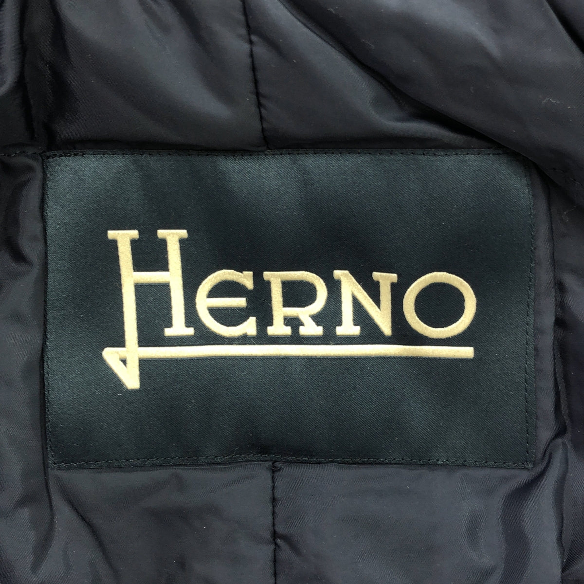 HERNO / ヘルノ | ウール ツイード ジップアップ ダッフルコート | 48 | メンズ