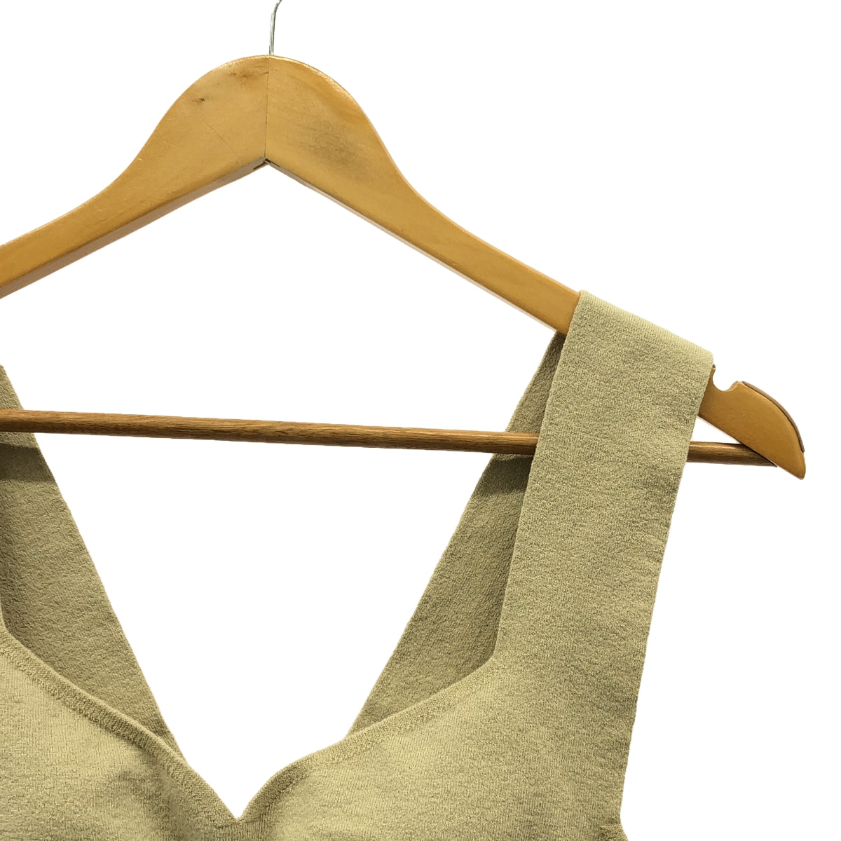 unfil / アンフィル | organic cotton bra top オーガニック コットン ブラトップ | 1 | grassbeige | レディース