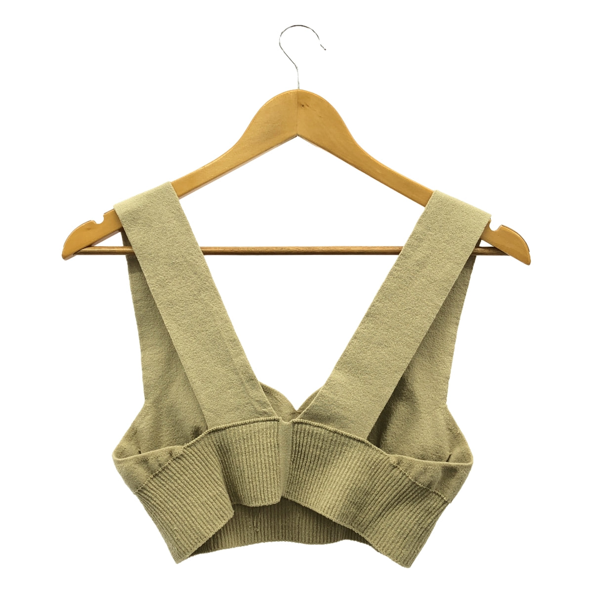 unfil / アンフィル | organic cotton bra top オーガニック コットン ブラトップ | 1 | grassbeige | レディース
