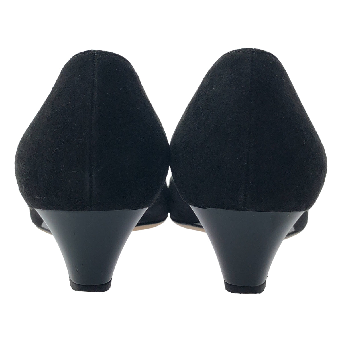 JIMMY CHOO | 絨面革尖頭高跟鞋 | 37 | 黑色 | 女款