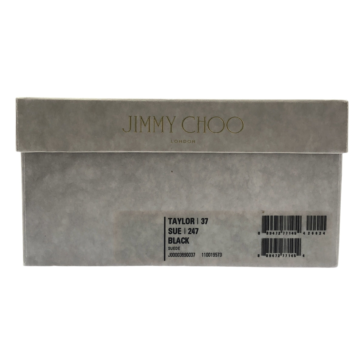 JIMMY CHOO / 지미추 | 스웨이드 가죽 포인티드 투 펌프스 | 37 | 블랙 | 여성