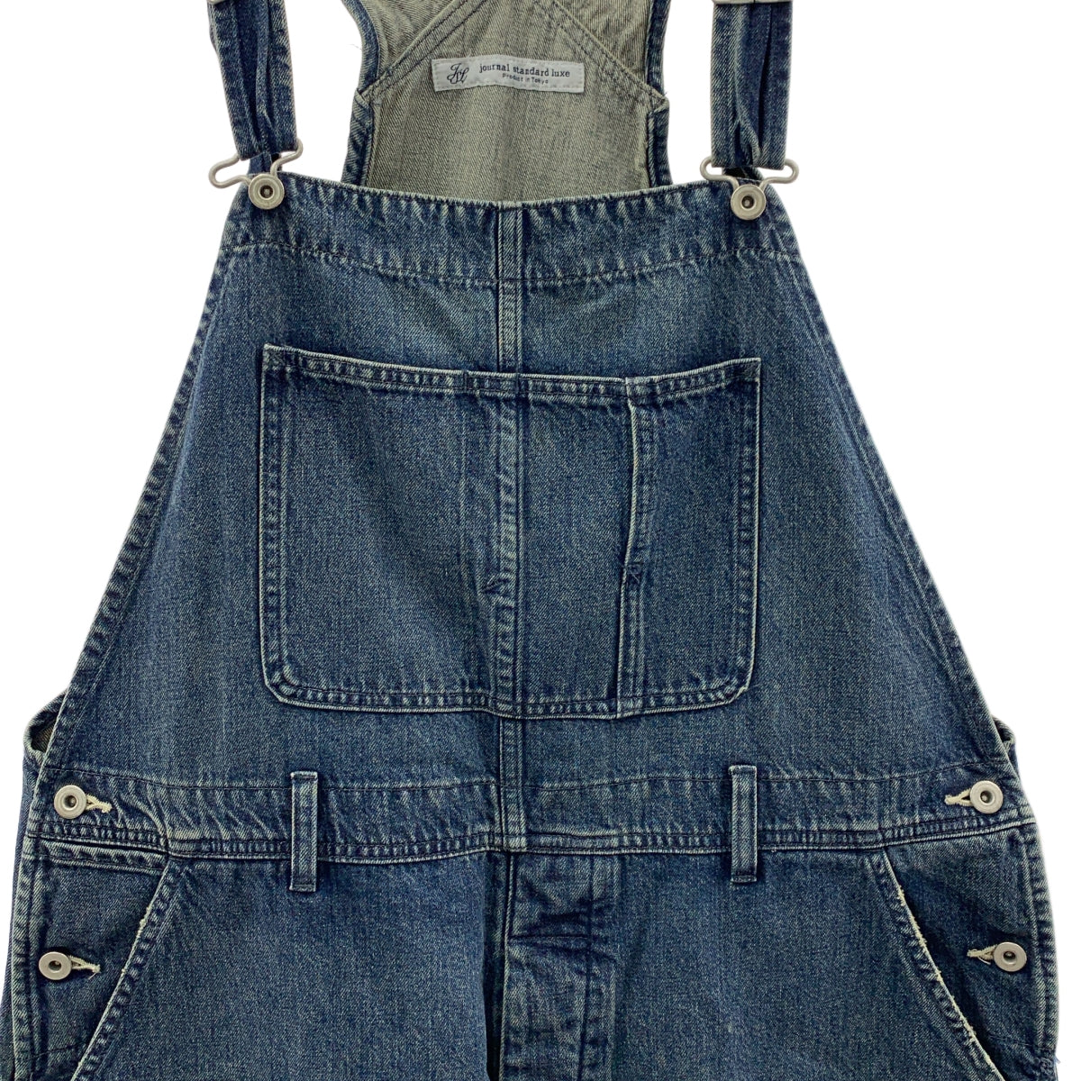 2025SS journalstandardluxe11OZデニムオーバーオール journal standard luxe / ジャーナルスタンダードラックス | 2025SS