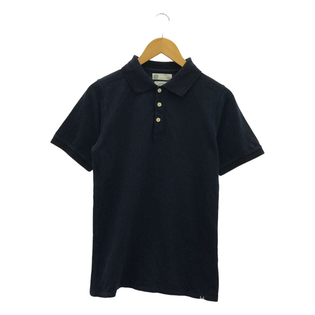 visvim / ビズビム | INDIGO WELLER S/S (GIZA) / ポロシャツ | 1 | インディゴ | メンズ