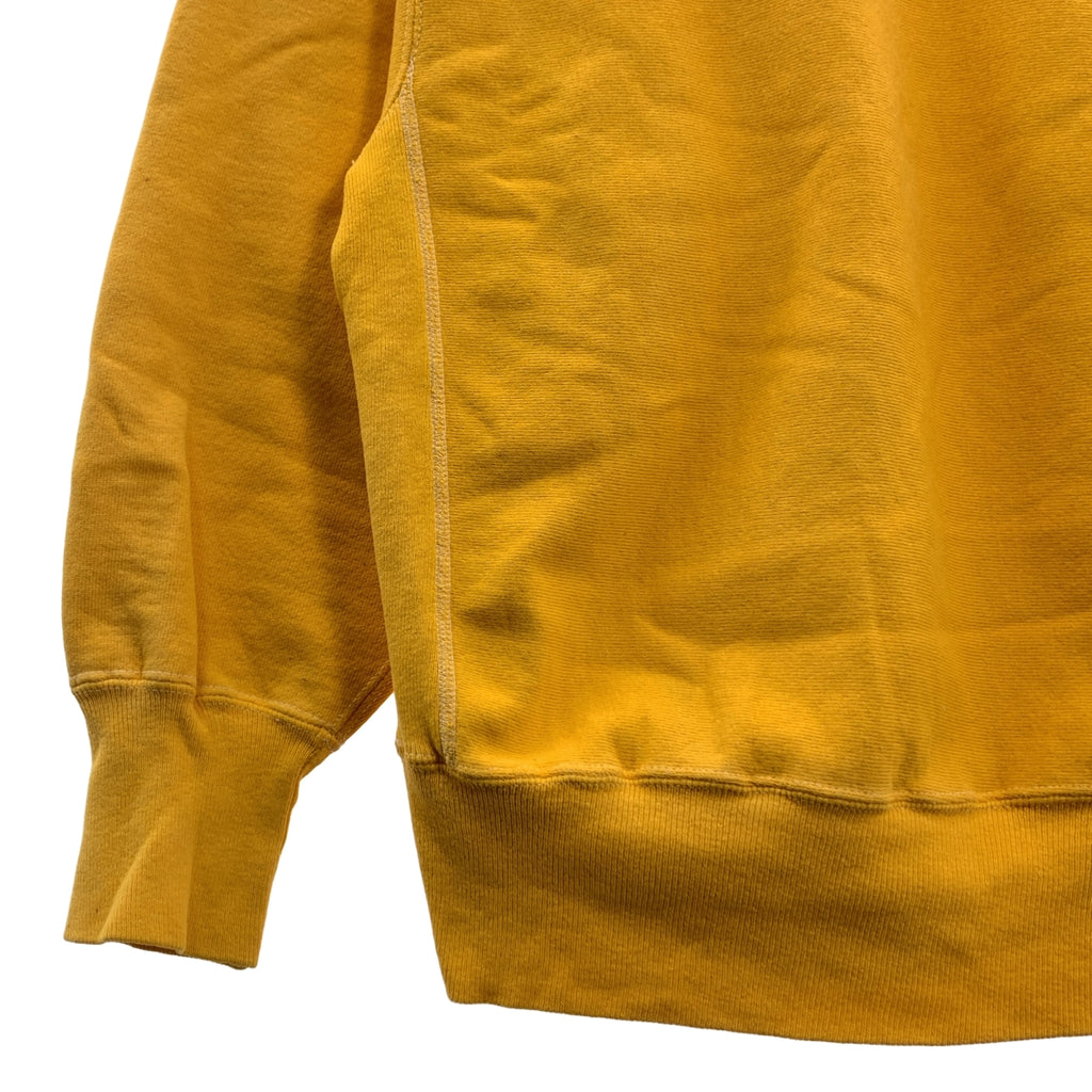 CHAMPION / チャンピオン | 90s ヴィンテージ REVERSE WEAVE リバースウィーブ クルーネック スウェット 無地 | M | イエロー | メンズ