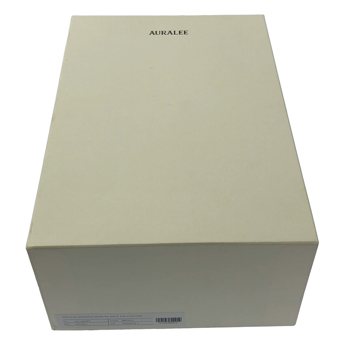 [近乎全新] AURALEE / AURALEE | x FOOT THE COACHER MOUTON 涼鞋 | 尺寸 6 | 棕色 | 女款