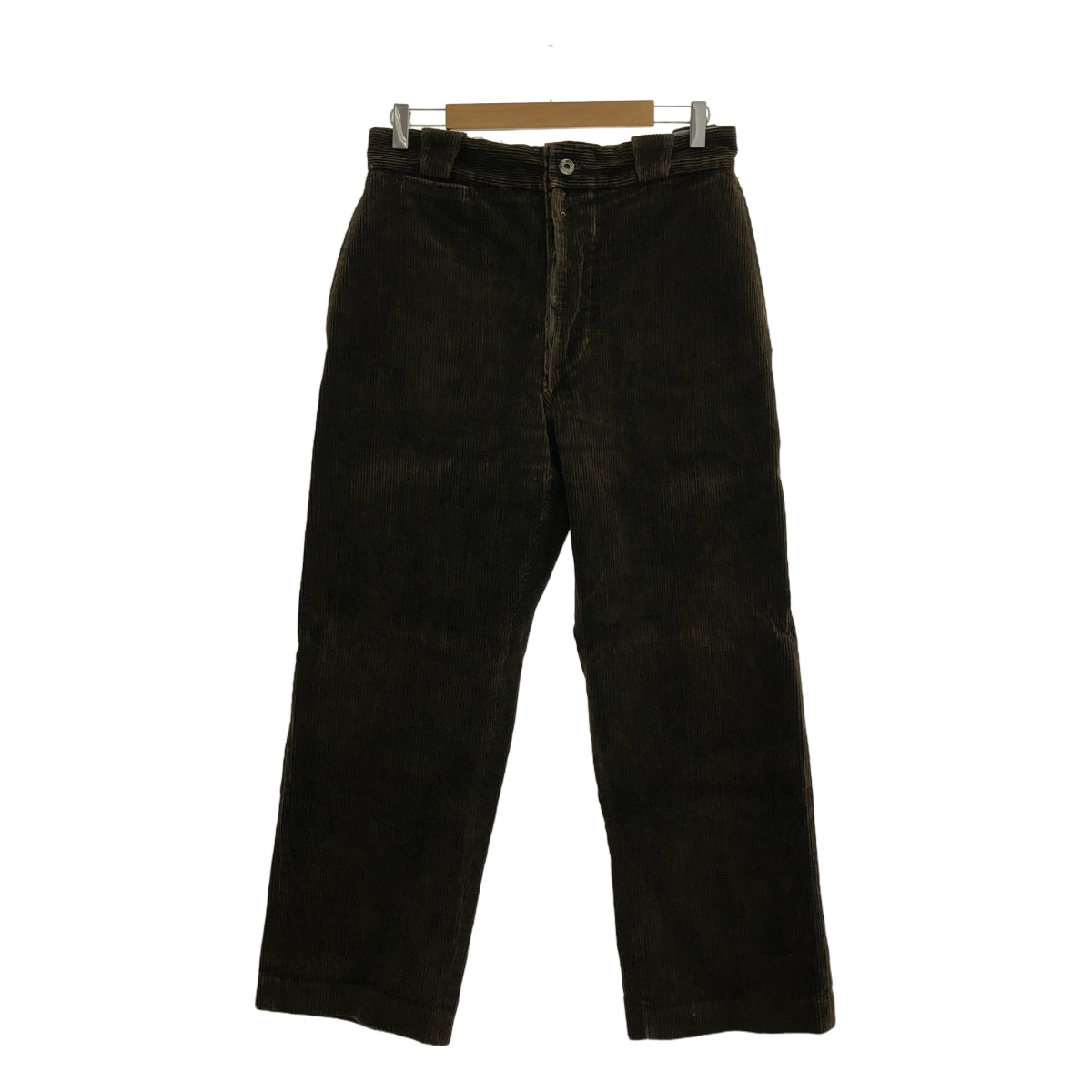EURO VINTAGE / ユーロヴィンテージ | 推定40-50s ヴィンテージ Le Chamonix フレンチワーク コーデュロイパンツ | ブラウン | メンズ