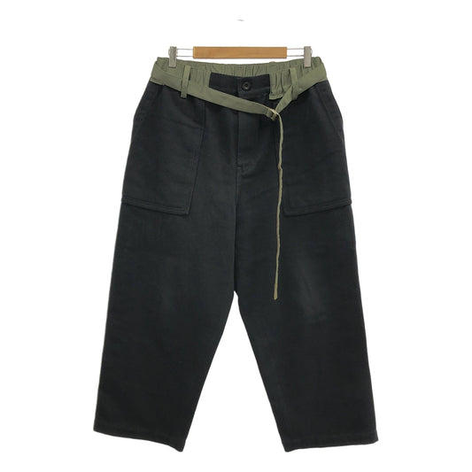 sacai / 사카이 | 2020SS | Cotton Twill Pants / 코튼 트윌 벨티드 팬츠 | 3 | 남성