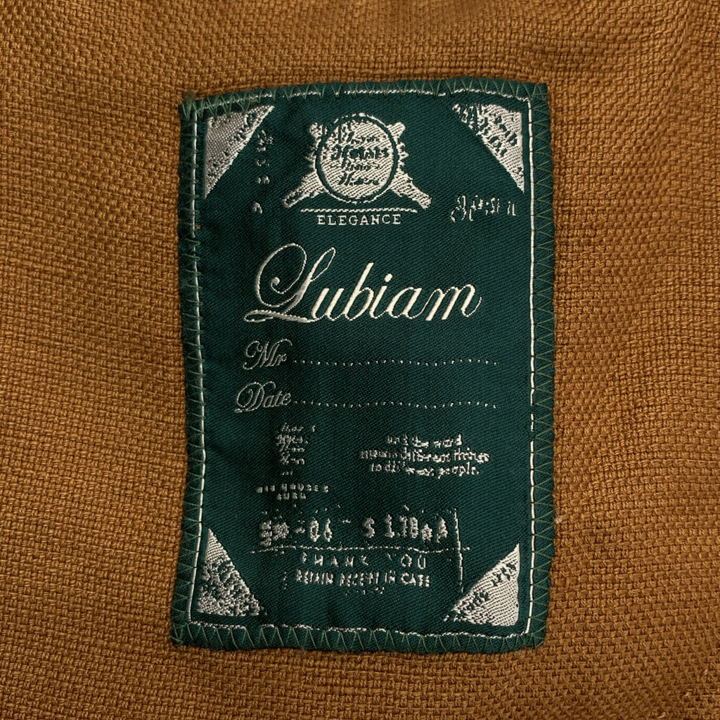 Lubiam / ルビアム | コットン リネン ホップサック 3B テーラードジャケット | 48 | メンズ