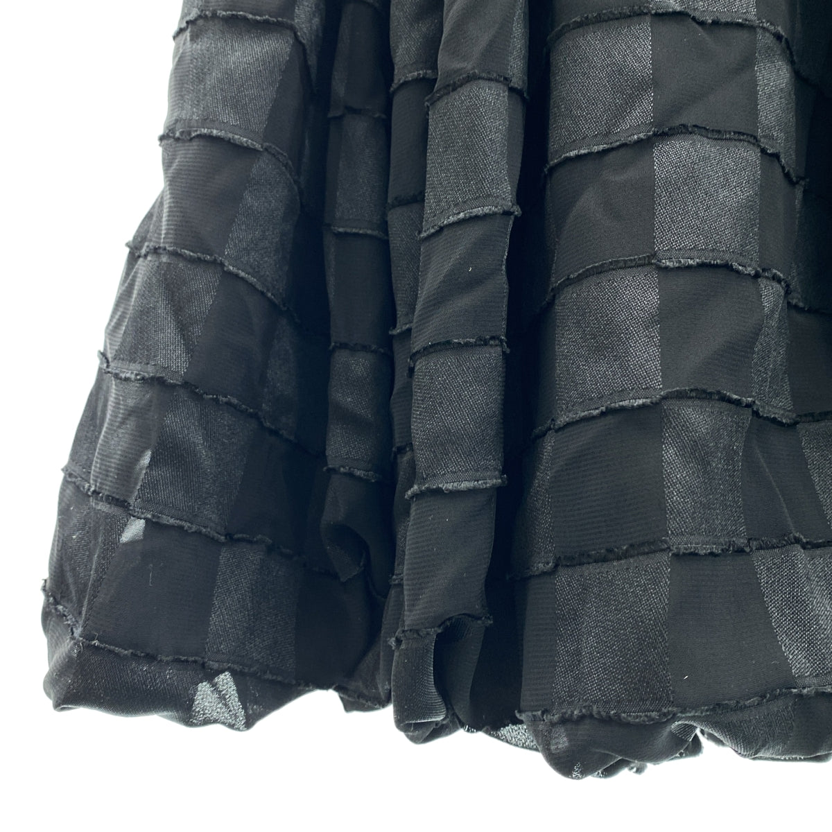 コムデギャルソン 2015AW 立体 ドローストリング ワイドパンツ