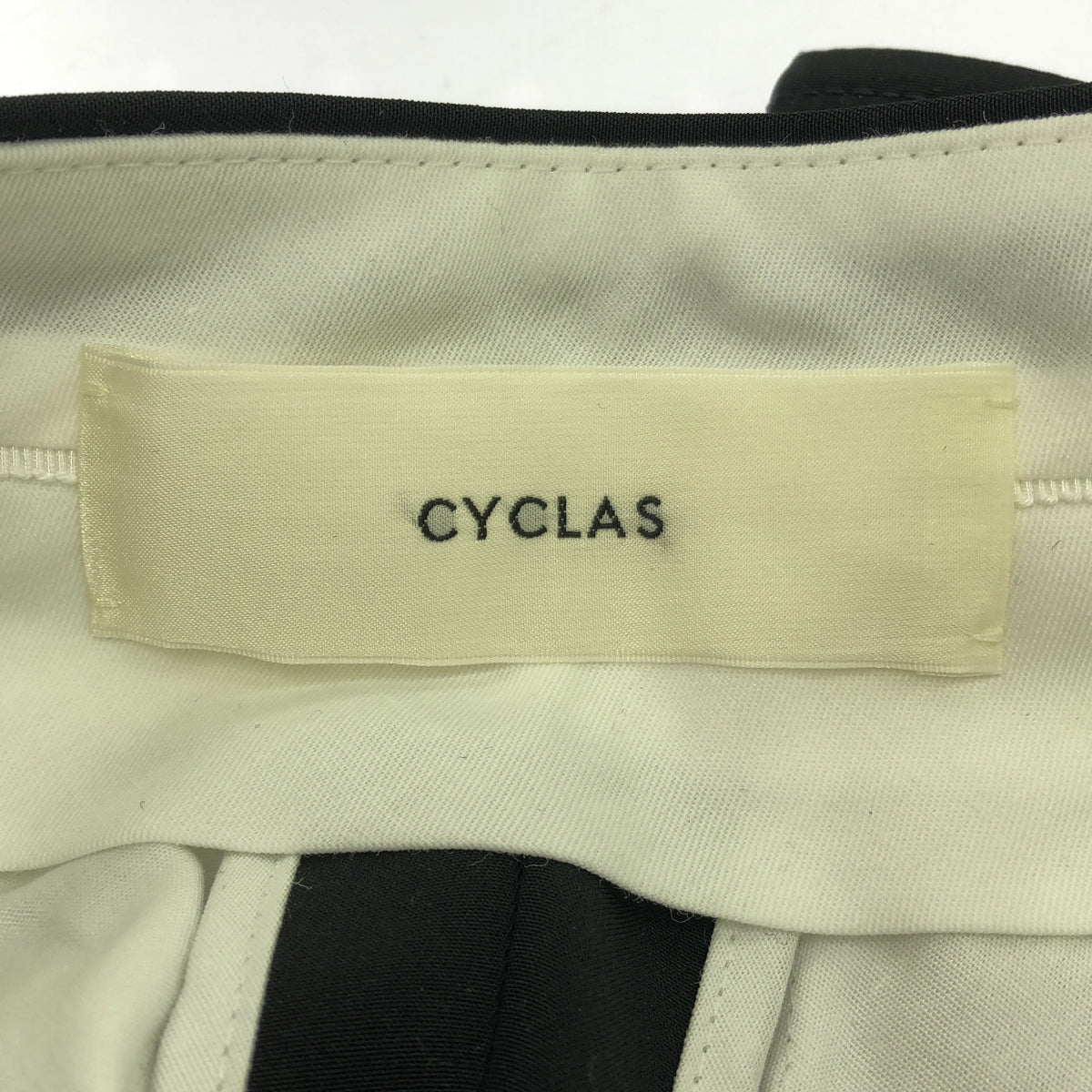 [新品] CYCLAS / Cyclas | TA 彈性緊身褲 | 34 |黑色 |女性的