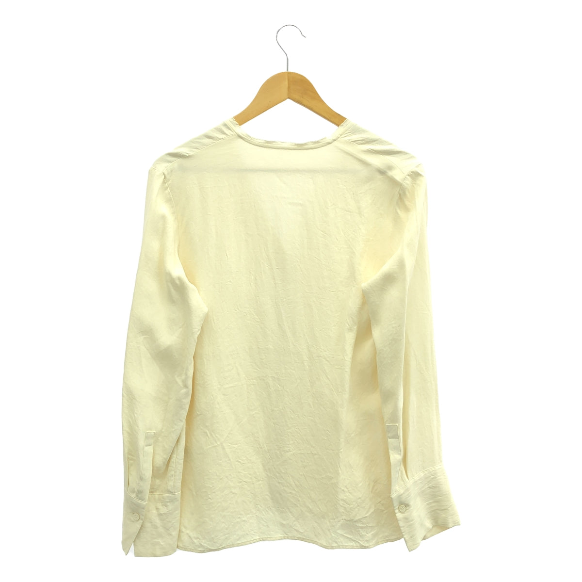 Plage / Plage | 2023SS | R'IAM No-collar Shirt | F | Beige | Women's