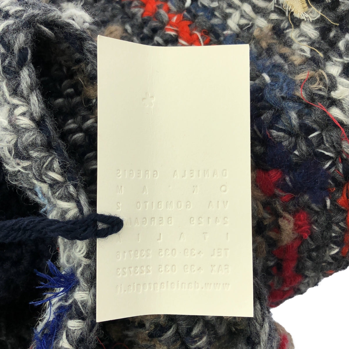 DANIELA GREGIS | 撕破針織手提包 |