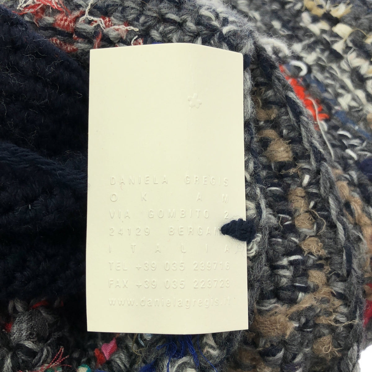 DANIELA GREGIS | 撕破針織手提包 |