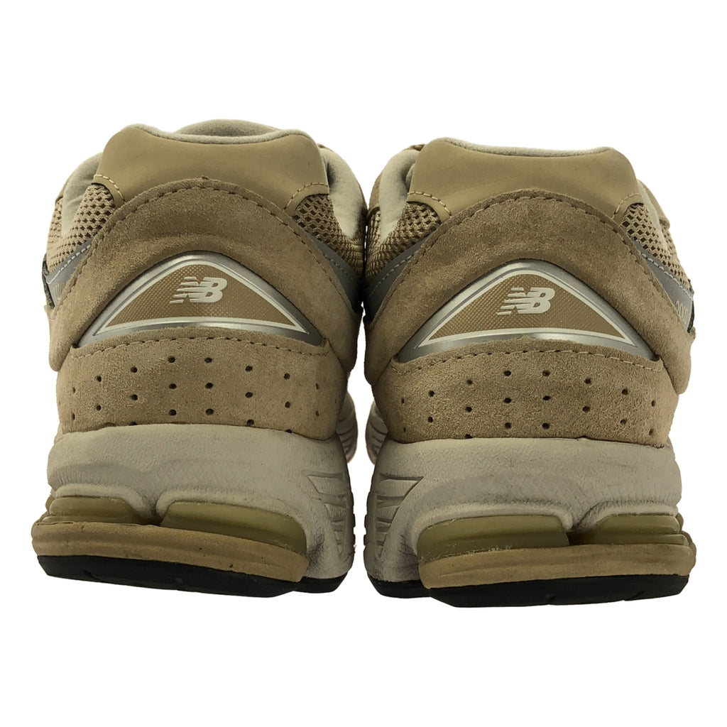 New Balance ML2002R2 麂皮與皮革低筒運動鞋（男款，27碼，米色），成色極佳